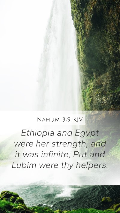 Nahum 3:9 Explained