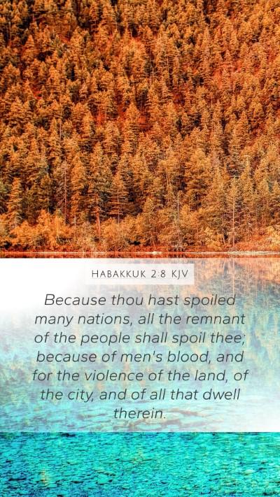 Habakkuk 2:8 Explained