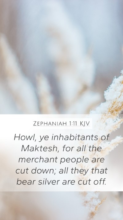 Zephaniah 1:11 Explained