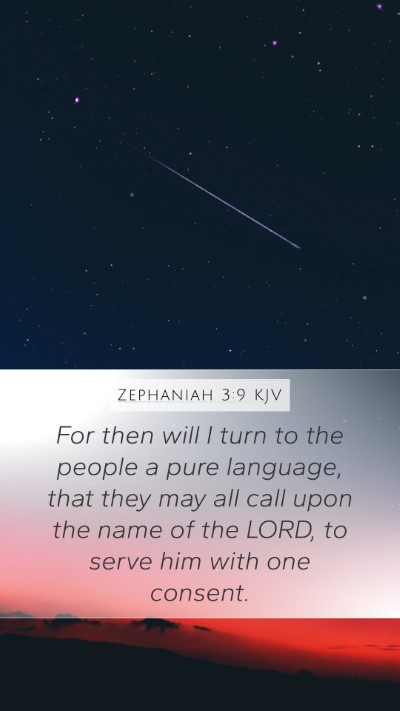 Zephaniah 3:9 Explained