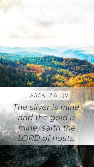 Haggai 2:8 Explained