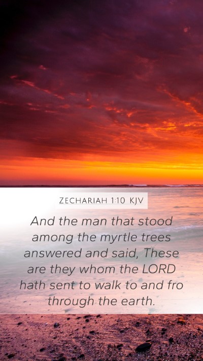 Zechariah 1:10 Explained