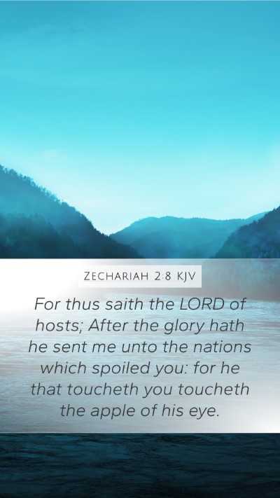 Zechariah 2:8 Explained