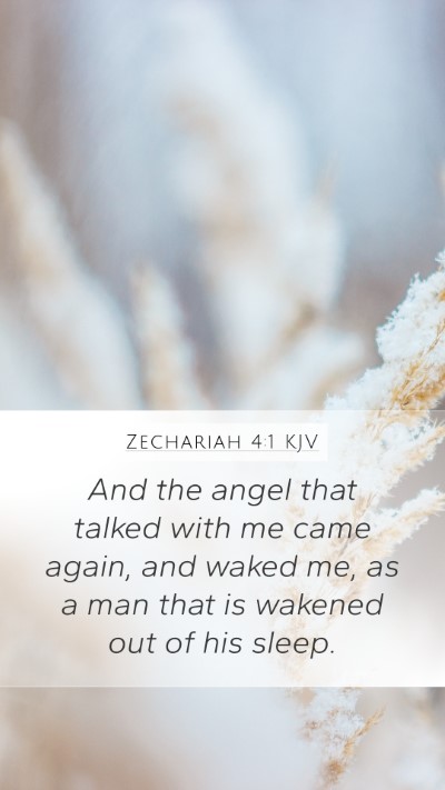 Zechariah 4:1 Explained