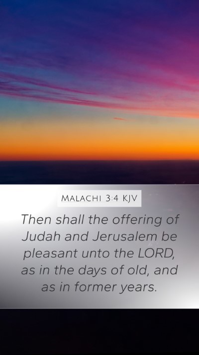 Malachi 3:4 Explained