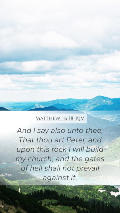 Matthew 16:18 Explained