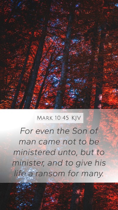 Mark 10:45 Explained