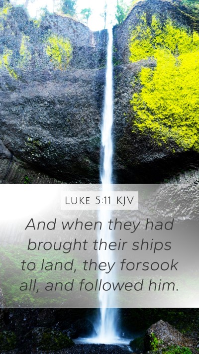 Luke 5:11 Explained