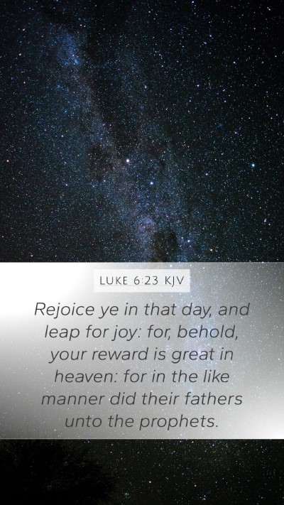 Luke 6:23 Explained