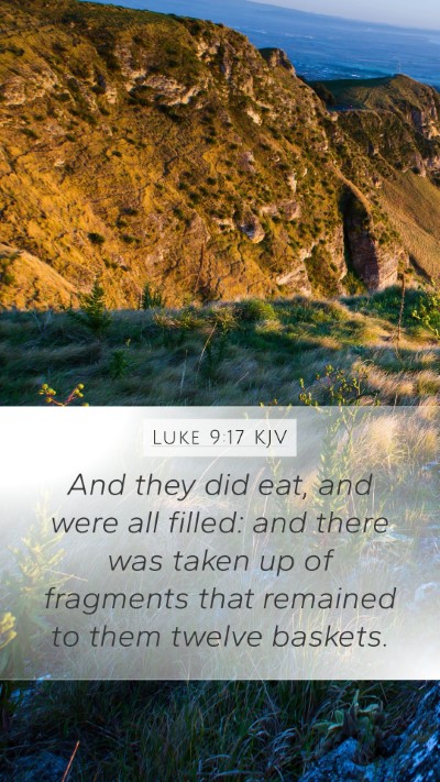 Luke 9:17 Explained