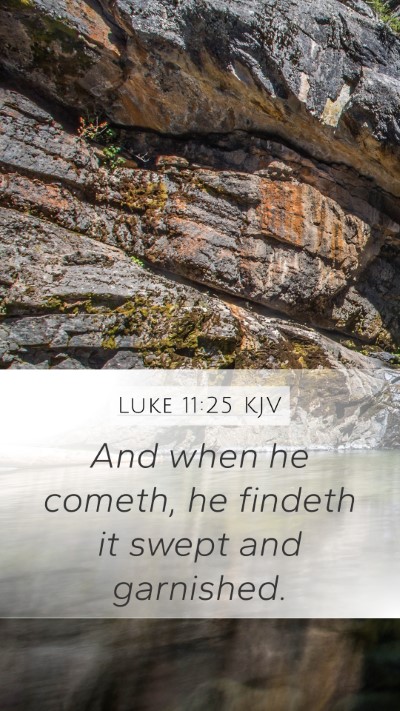 Luke 11:25 Explained