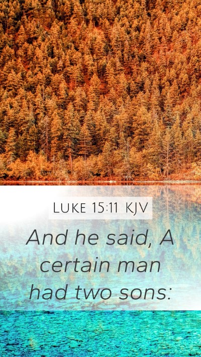 Luke 15:11 Explained