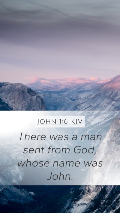 John 1:6 Explained