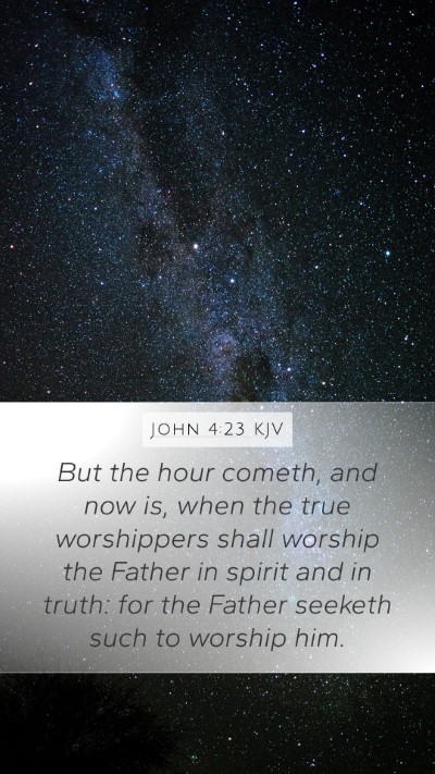 John 4:23 Explained