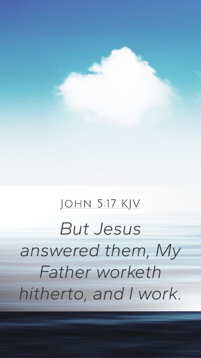 John 5:17 Explained