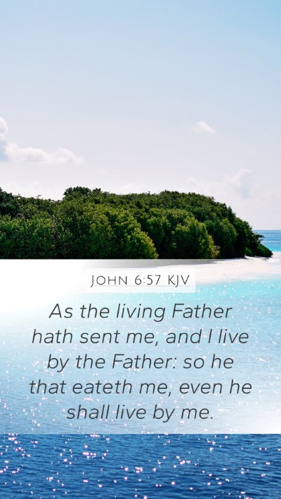 John 6:57 Explained