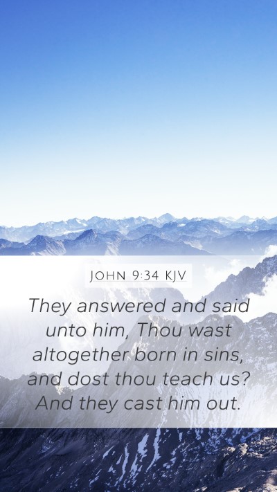 John 9:34 Explained