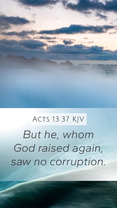 Acts 13:37 Explained