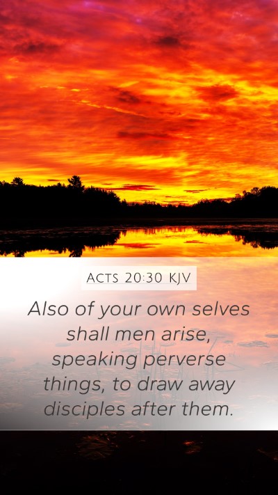 Acts 20:30 Explained