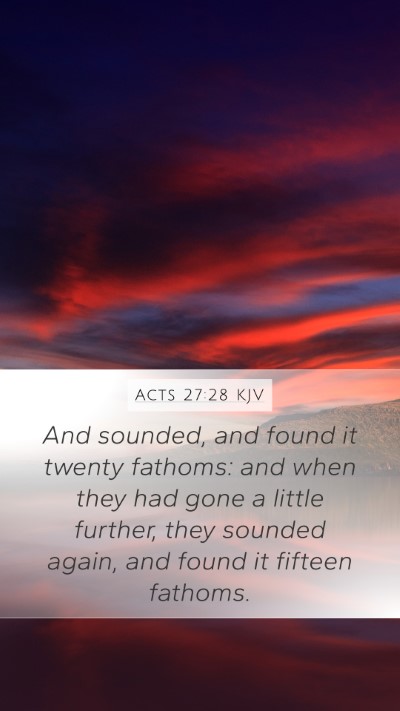 Acts 27:28 Explained