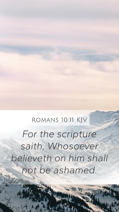 Romans 10:11 Explained