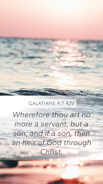 Galatians 4:7 Explained