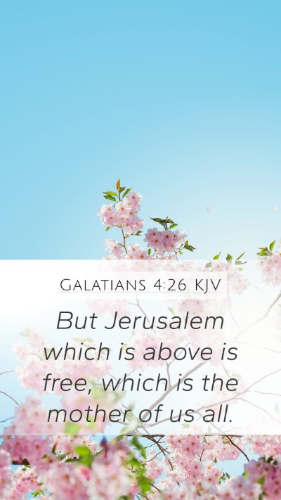 Galatians 4:26 Explained