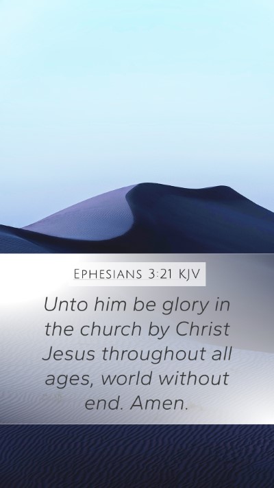 Ephesians 3:21 Explained