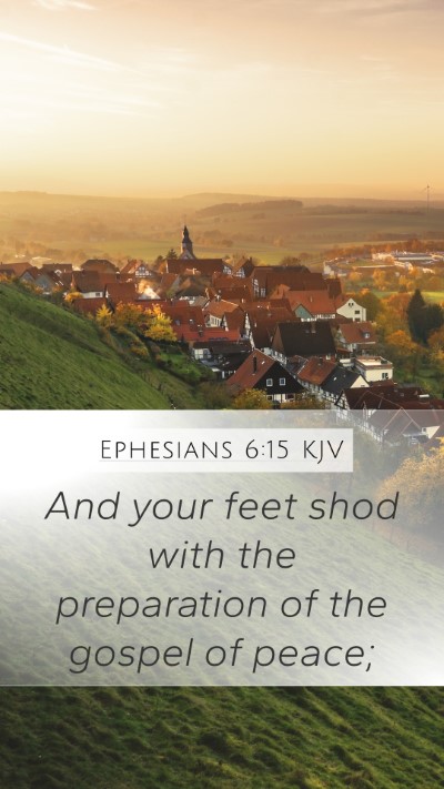 Ephesians 6:15 Explained