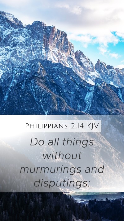 Philippians 2:14 Explained