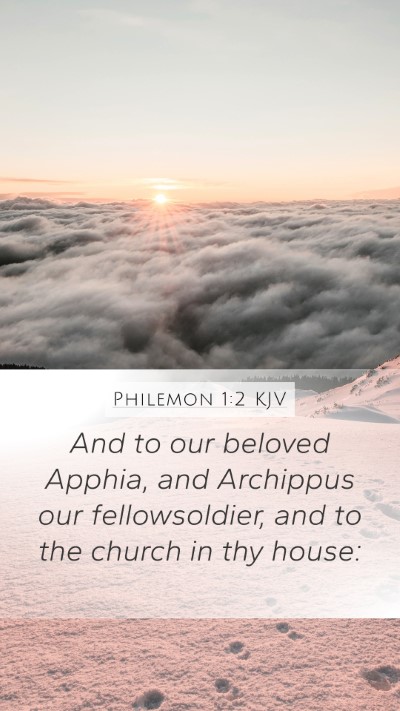 Philemon 1:2 Explained