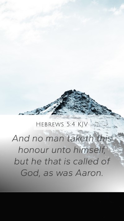 Hebrews 5:4 Explained