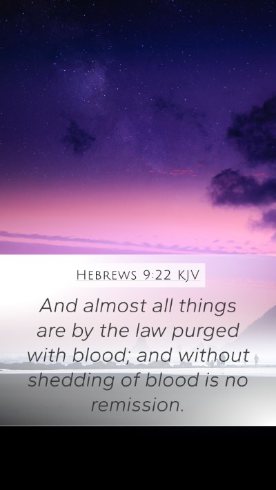 Hebrews 9:22 Explained