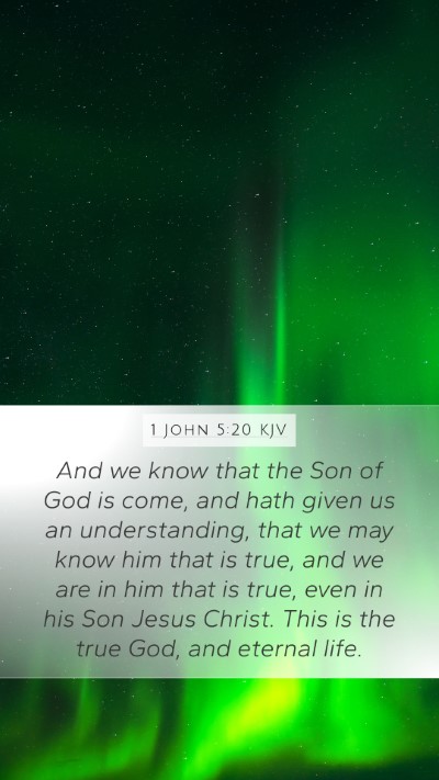 1 John 5:20 Explained