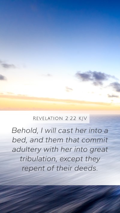 Revelation 2:22 Explained