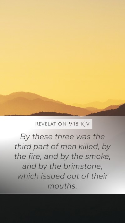 Revelation 9:18 Explained