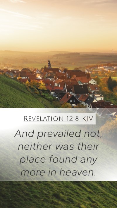 Revelation 12:8 Explained