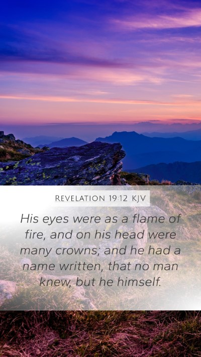 Revelation 19:12 Explained