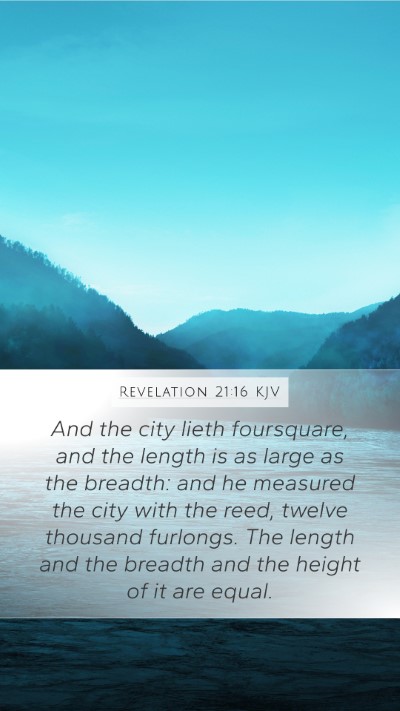 Revelation 21:16 Explained